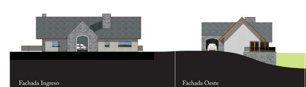Progetto preliminare casa in country, Bariloche