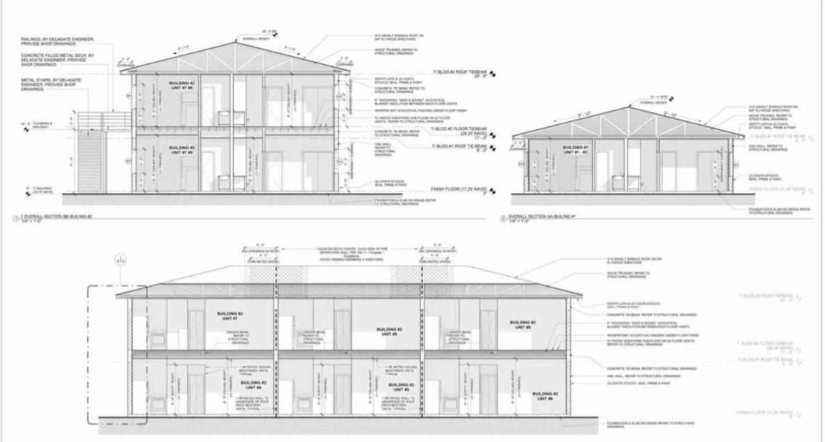 Complesso residenziale di due edifici