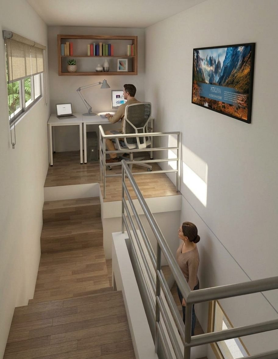 Unidad 2: escalera y home office
