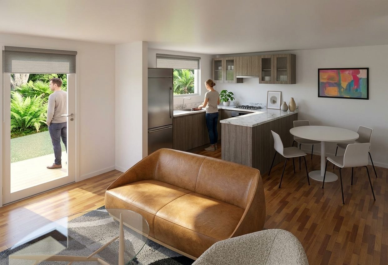 Unidad 3: estar, comedor y cocina